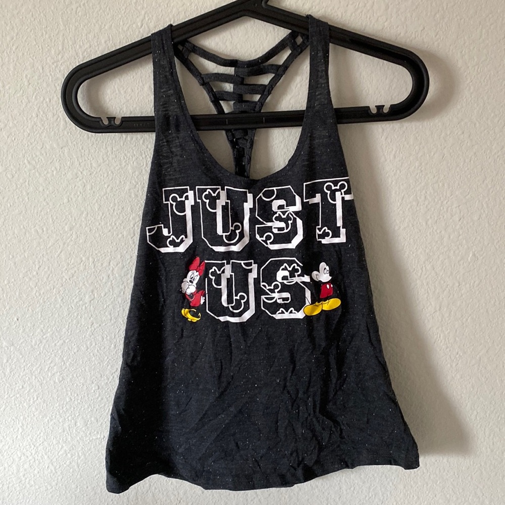 “Just Us” Disney muscle tee.